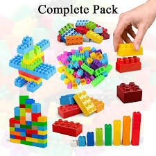 Colorful Building Blocks Set