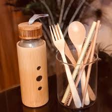 Eco-Friendly Bamboo Utensil Set