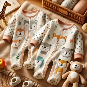 Newborn Footed Pajamas (Set of 2)