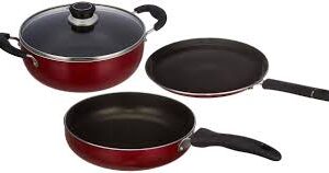 Premium Non-Stick Cookware Set (3 Pieces)