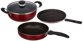 Premium Non-Stick Cookware Set (3 Pieces)