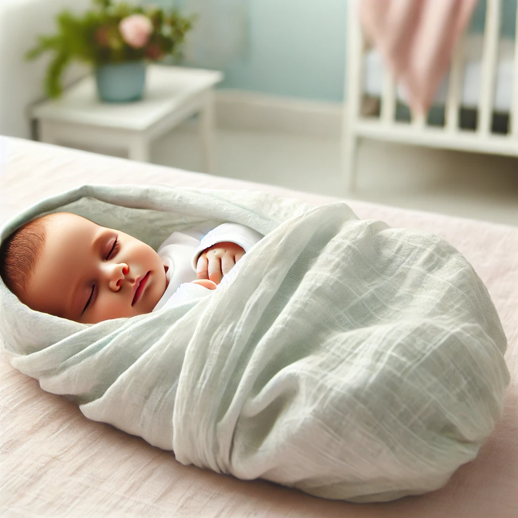 Soft Cotton Baby Swaddle Blanket